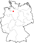 Karte Bothel, Kreis Rotenburg an der Wümme